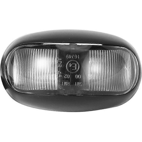Feu de position latéral à 2 LED, clignotant, étanche, lampe puissante pour voiture/camion, 10–30 V