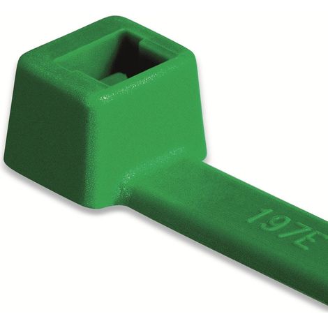 HellermannTyton 111-03014 T30R-PA66-GN Kabelbinder 150 mm 3.50 mm Grün hohe Zugfestigkeit 100 St. (1/5)