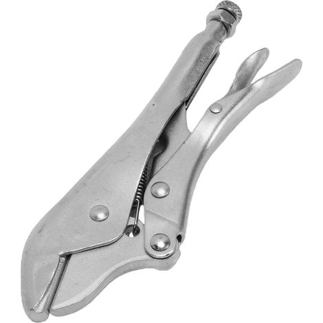 Gerade Backen-Verriegelungsklemmen, 7-mm-Schraubstockklemmen, robuste, dünne Verriegelungskonstruktion aus Kohlenstoffstahl für Schweißverbindungen und Reparaturen (1/5)