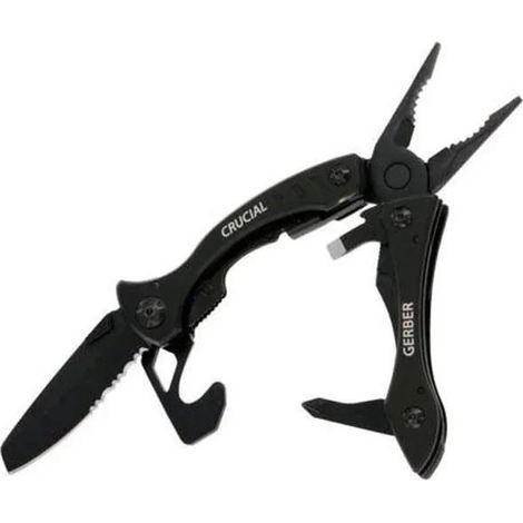 Gerber Crucial Black attrezzo multifunzione compatto e robusto (1/3)