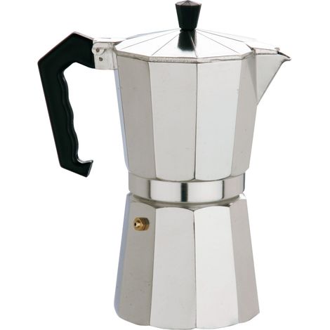 CAFETERA ITALIANA ALZA CAFETERA ALUMINIO 6