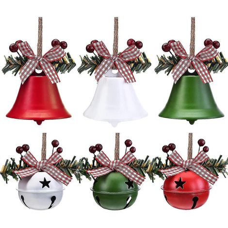 6 cascabeles navideños festivos para decorar tu árbol. (1/5)