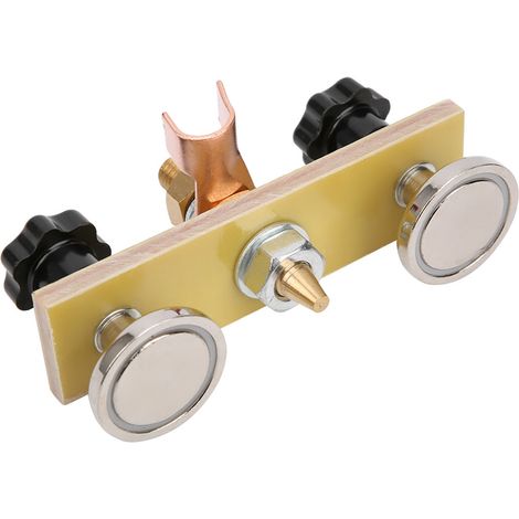 Accessoires pour outils de soudage à double tête : tête magnétique, fil de masse (1/5)