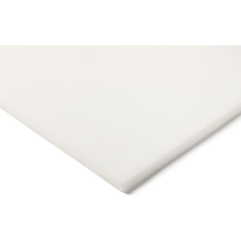Plaque POM RS PRO Blanc, 500mm x 300mm x 50mm ( Prix pour 1 Lot )