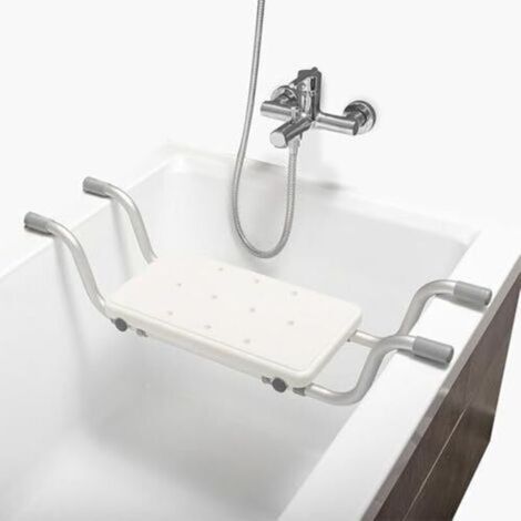Siège de bain suspendu, siège de bain pour personnes âgées, planches de bain extensibles antidérapantes de 72,5 à 83,5 cm, convient aux personnes âgées et handicapées Banc de douche b (1/5)