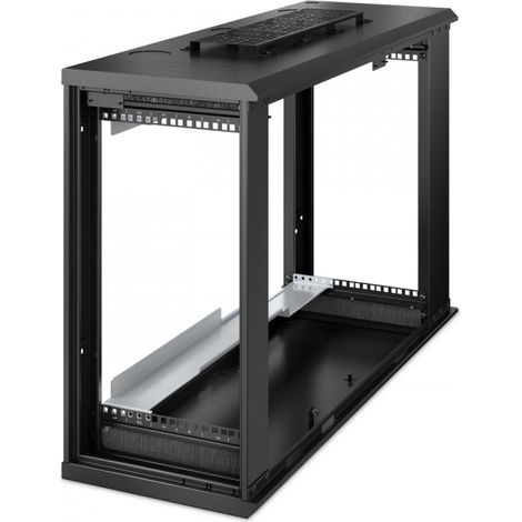 APC AR106VI rack 6U Da parete Nero (1/5)