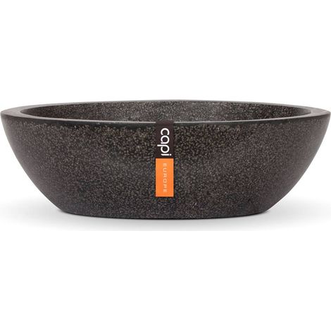 Bac en pures Fibres Baya Ext. bol 24x7 cm noir - dimhaut: H 24 cm - couleur: Noir