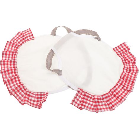 2 Pièces Tablier de Protection Poule Anti-griffures Selle Légère et Respirante Harnais Flexible pour Soins de Volailles et Protection Du Dos (1/5)