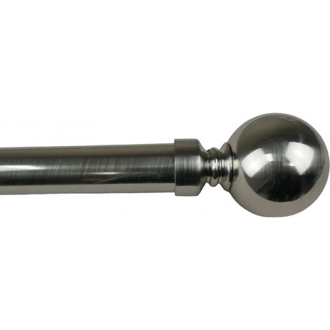 Secodir – Tringle à rideau extensible 110-210 cm Ø 25/28 mm – Supports réglables 9-14 cm – Installation facile – Accessoires inclus (1/5)