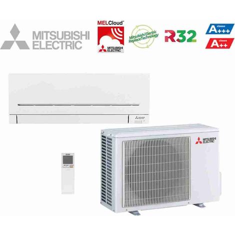 Mitsubishi Electric – Climatiseur réversible 3500W A+++ – Wifi intégré – Plage de fonctionnement -10 à +46 °C – Pour espaces jusqu'à 40 m² - MUZ-AP35VGK (1/6)