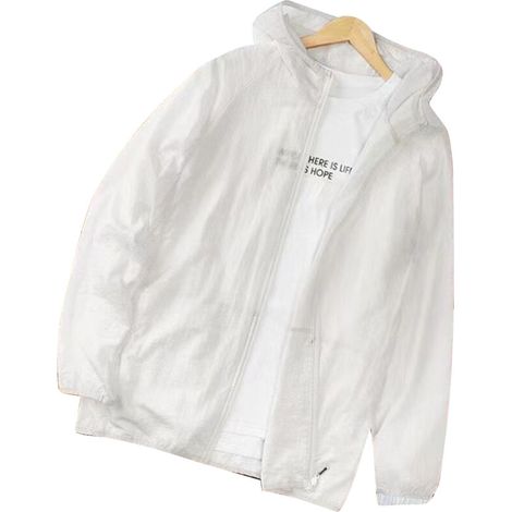 Leichte, langärmlige Jacke mit UV-Schutz – atmungsaktiv und kühlend, ideal zum Wandern, Angeln oder für andere Sportarten – Weiß, Größe XL (1/4)