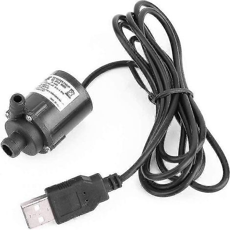 Filiyano-Pompe à eau submersible miniature sans balais 5 V CC 150 L/h avec connecteur USB (1/3)