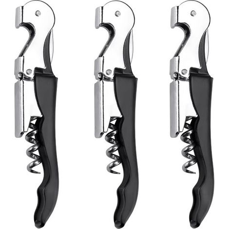 Set professionale da sommelier composto da apribottiglie e taglia-capsule, qualità alberghiera e di ristorazione. (1/5)