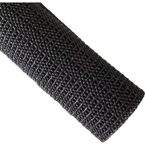 Tapis antidérapant - Antidérapant - 1 rouleau - 120 × 200 cm - À faire soi-même - Découpable - Convient aux parquets, moquettes, tables et coussins - Noir