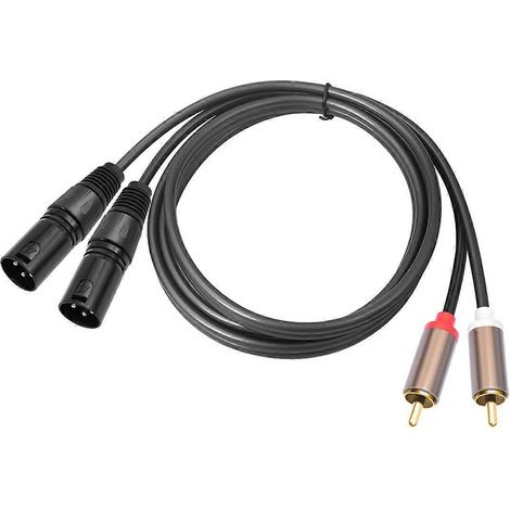 Câble audio pour microphone et haut-parleur actif de 1,5 mètre (1/5)