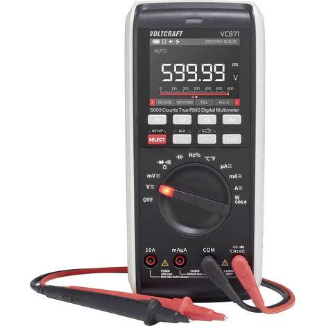 [GEBRAUCHT] Voltcraft Vc871 Multimeter Messgerät Hand Multimeter Datenlogger Cat Iii 1000 V B-Ware