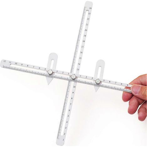 Ensemble d'outils de mesure pour céramique : règle multifonctionnelle pour mesurer la profondeur, l'épaisseur et le calibre. Outils pour poterie. (1/5)