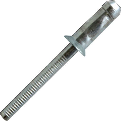 Boite de 250 rivets de structure Hyperiv tête fraisée 120° acier HPSK Ø6,4x15mm (1/4)