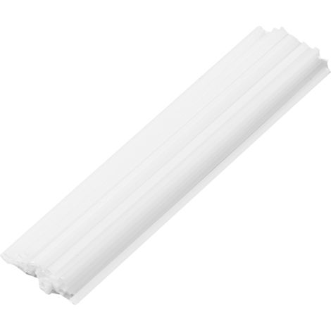 Lot de 50 baguettes de soudure en PP (polypropylène basse densité) pour pare-chocs de voiture, tuyaux en plastique et déflecteurs automobiles (25 cm / 9,84 pouces) (1/5)