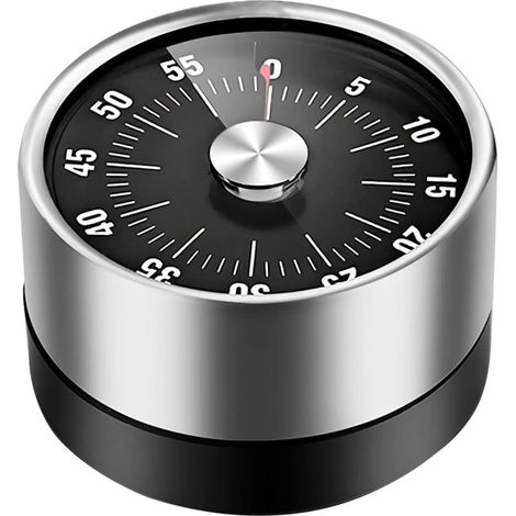 Minuteur mécanique générique Kajilai en acier inoxydable pour (1/5)