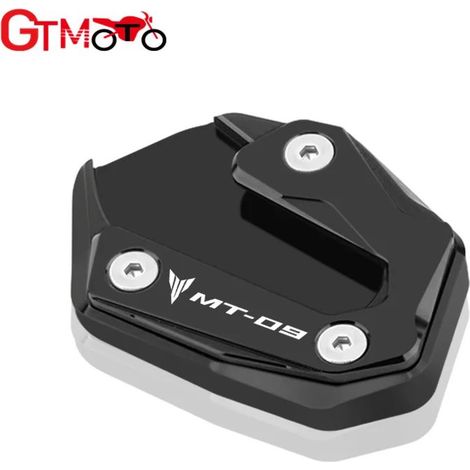 (Noir) Extension de béquille latérale CNC pour moto, compatible avec YAMAHA MT-09 MT09 2020 2021 2022 2023 mt 09 maxpower (1/4)