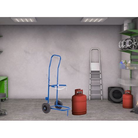 Sackkarre für Gasflaschen bis 25kg, Plattform 43x45cm
