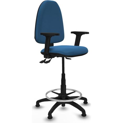 Sedia da Ufficio Piqueras y Crespo B2D01RT Azzurro Chiaro Alta (1/5)