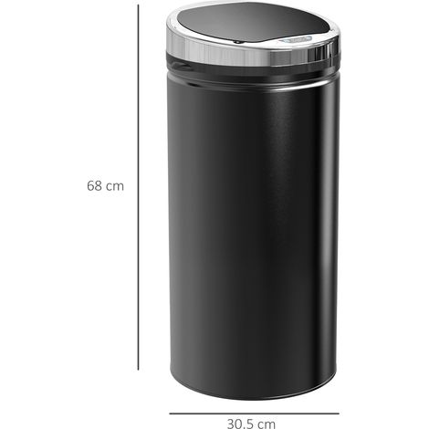 42 L Sensor Mülleimer, Automatischer Abfalleimer, Rostfreier Kücheneimer mit Infrarotsensor, für Küche, Esszimmer (1/5)
