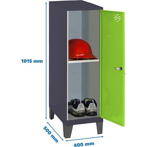 Simonrack Mini-Metal-Gebrauchsschrank anthrazit mit Schloss