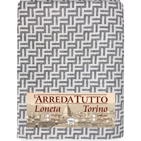TELO ARREDO copritutto GRAN FOULARD COPRILETTO copridivano TESSUTO FASHION Grigio 2 PIAZZE (1/5)