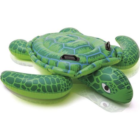 Matelas de piscine - Tortue de mer - 150 x 127 cm - Plastique - Utilisation extérieure - Mixte (1/4)