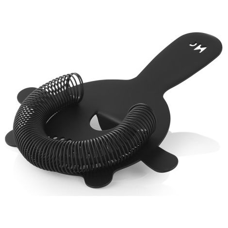 Passoire bar avec ressort 4 dents Ø 8 cm noir mat inox 18/8 NOCTURN - Was Germany (1/2)