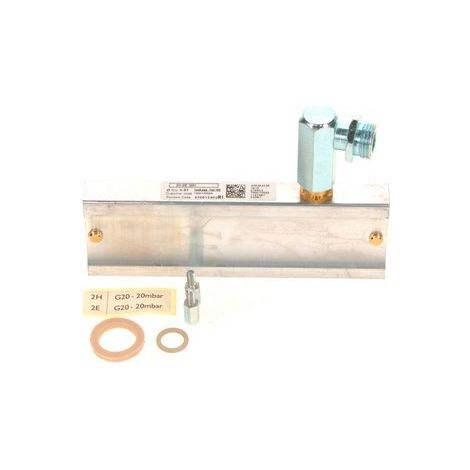 BOSCH Düsenplatte 11kW 2E D0,87 kpl, 7100609 (1/2)