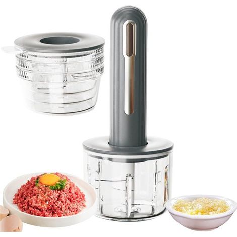 Picadora de cocina pequeña,Picadora eléctrica de verduras,Picadora eléctrica de cocina para la preparación de comidas,alimentos para bebés