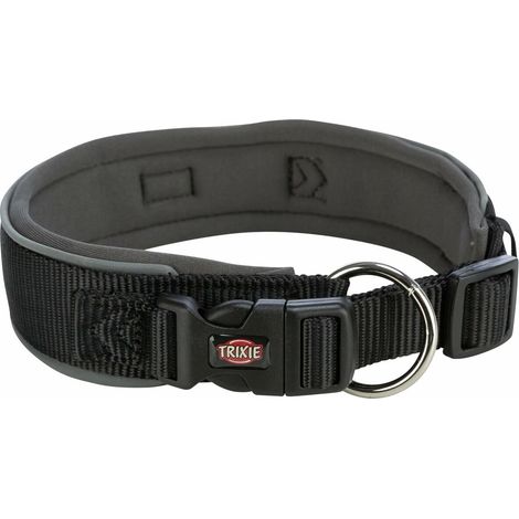 Collare per Cani Trixie Premium Nero Grafite L 46-55 cm