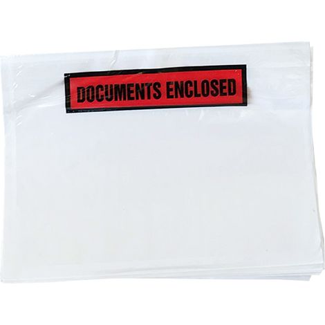 200 x A5 Printed Document Enclosed Wallets (162 x 225mm)