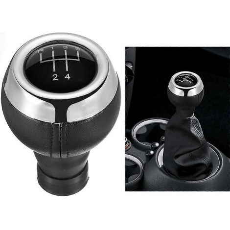 Pommeau de levier de vitesse à 5 ou 6 rapports pour Mini Cooper R55 R56 R57 R58 R59 R60 R61 (1/5)