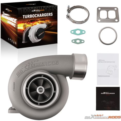 GT45 Turbo V-band Turbocompressore Raffreddamento ad olio T4 TWIN-SCROLL (1/5)