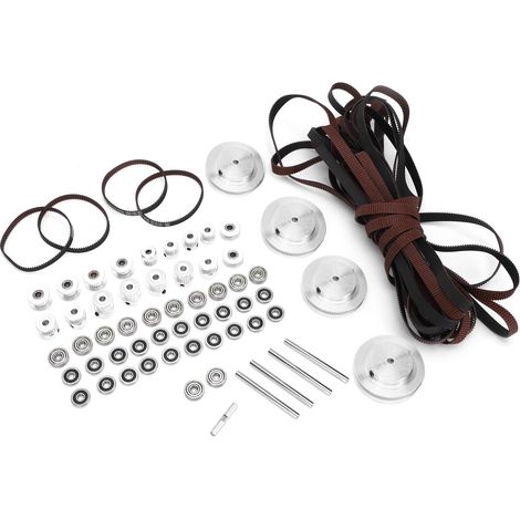 Courroie crantée GT2 5m, courroie de distribution en aluminium pour imprimante 3D Voron V2.4, kit de poulies accessoires précision. (1/5)