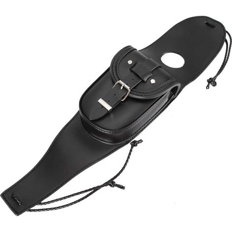 Kraftstofftanktasche, PU-Leder-Motorrad-Tankdeckelabdeckung mit Satteltasche (1/5)