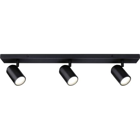 66777 Plafonnier GU10 noir (mat) (1/4)