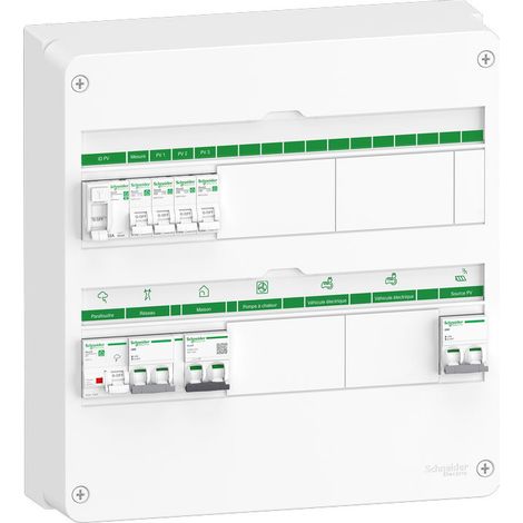 Rési9 Energy Center - Mono 7-9 kWc - micro onduleurs - 18mod. 2 rangées (R9HPV218A19M)