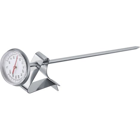Thermomètre à lait en acier inoxydable -10110℃ facile à nettoyer accessoire pour mousseux café (1/5)