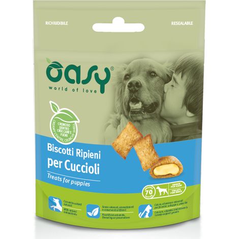 OASY Biscotti Ripieni per cuccioli 70gr