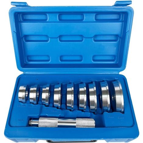 Extracteur Hydraulique de Roulement, 10 pièces Extracteur de roulements de voiture presse hydraulique outils mécaniques de voiture pour (1/5)