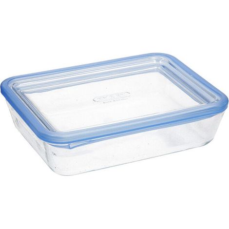 Boîte à lunch Pyrex Pure Glass Verre Transparent (1,5 L) (1/3)
