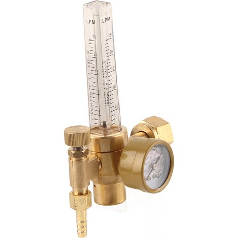 Régulateur de Débit d'Argon pour Soudage TIG avec Manomètre et Réglage de Pression (1/5)
