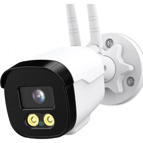 Caméra de sécurité à Domicile 5MP HD GSM IP caméra 4G Carte SIM Balle caméra de sécurité 1080P caméra de vidéosurveillance extérieure détection de Mouvement Surveillance P2P(1080P 4G Add 64G) (1/5)