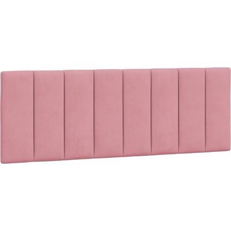 Maison Exclusive - Cuscino Testiera Hanko Rosa 140 cm in Velluto
