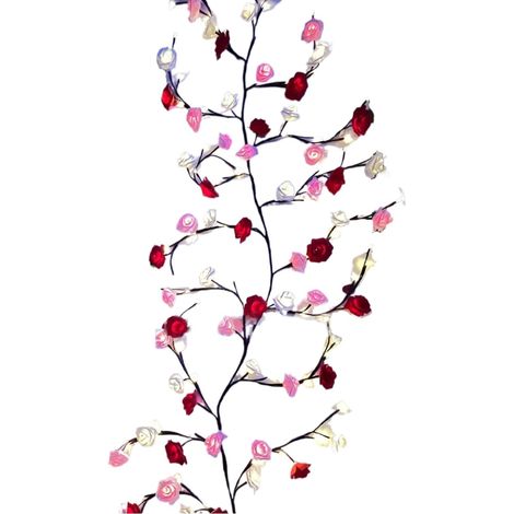 Guirlande lumineuse LED USB - Décoration d'intérieur - Lumières LED romantiques pour mariages, Saint-Valentin, famille et amis - Décoration d'intérieur pour célébrations et fêtes (1/5)